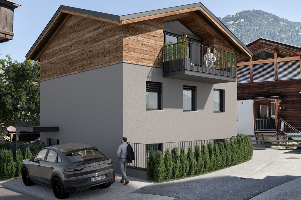 Stadthaus in Kitzbühel mit Einreichplanung  für Neubau