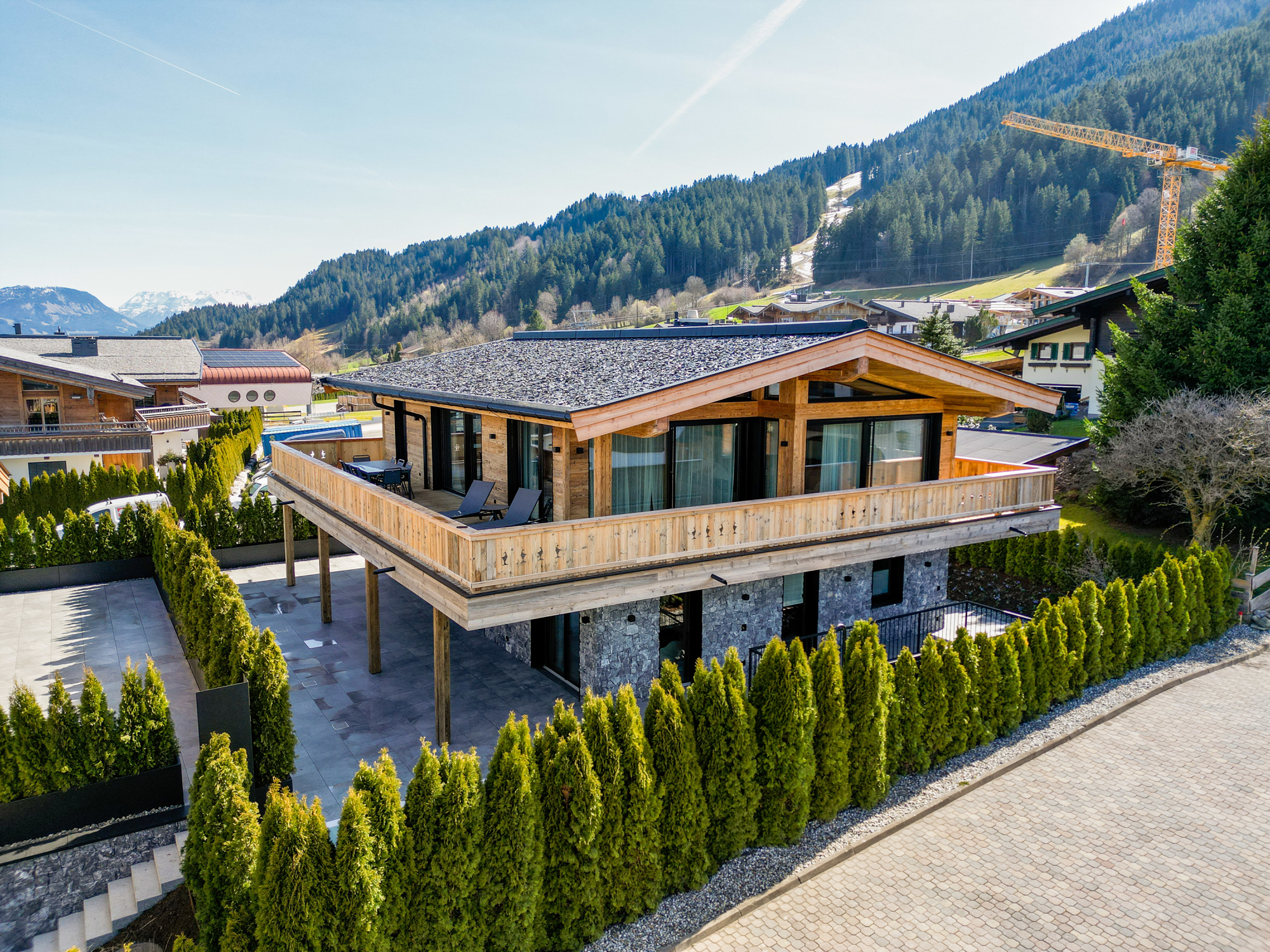 Eingerichtetes Ski in - Ski out Chalet am Skilift von Going am Wilden Kaiser bei Kitzbühel